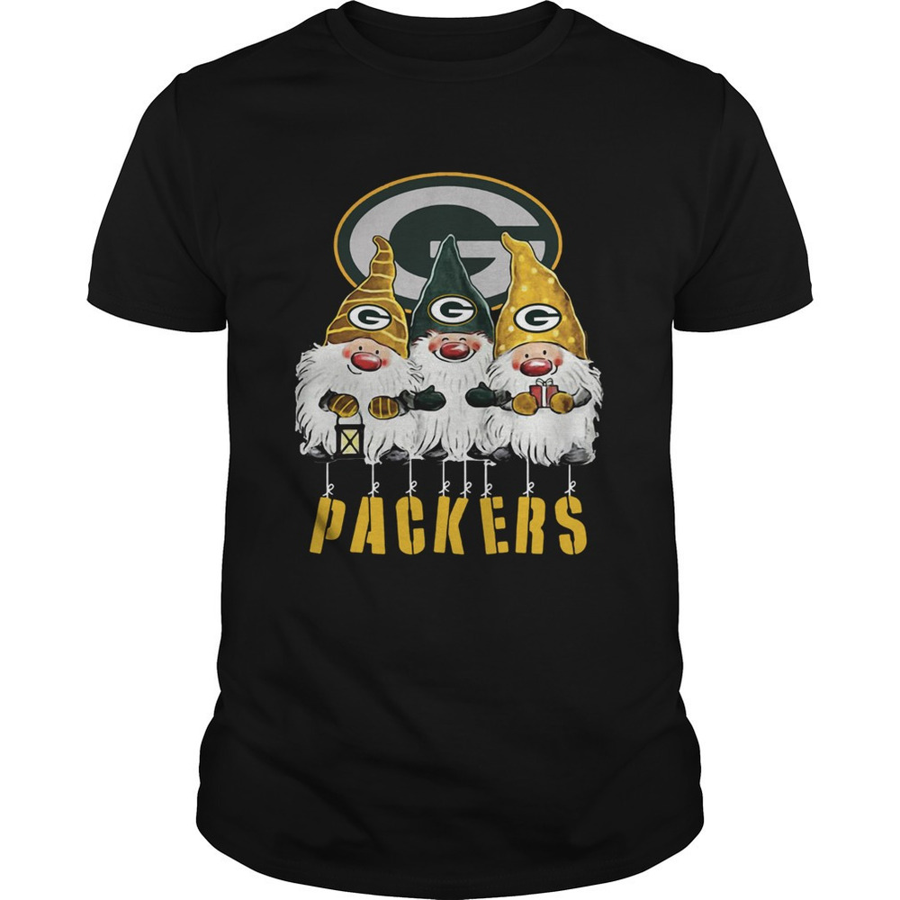Green Bay Packers Santa Chibi Christmas Shirt